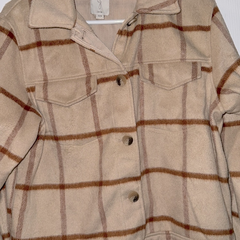 Plaid Pea Coat